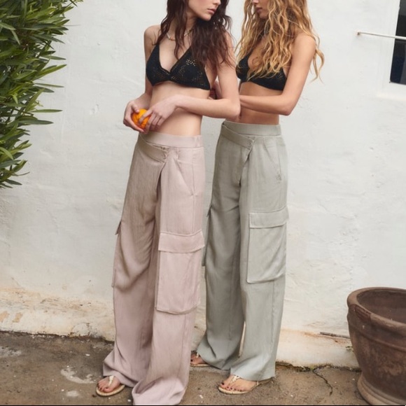 Zara Pants & Jumpsuits Zara Full Length Cargo Pants Poshmark